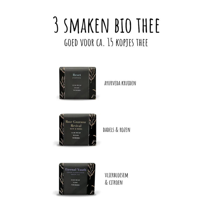 3 smaken bio thee